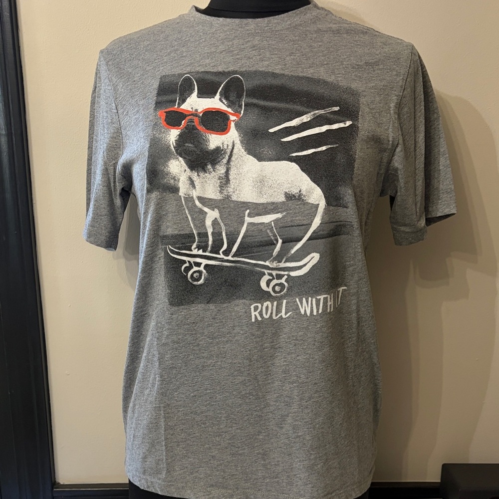 Gray Graphic T-Shirt